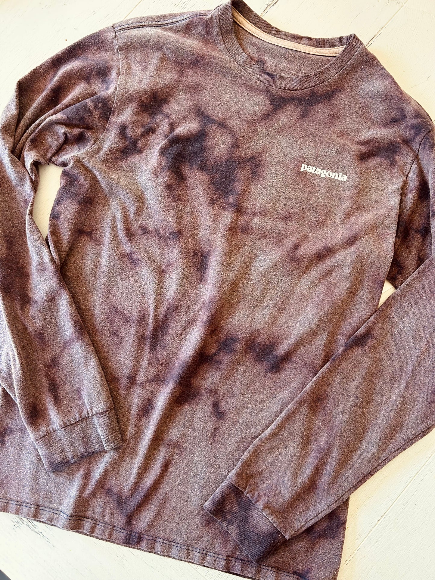 Bleach Dyed Patagonia Long Sleeve