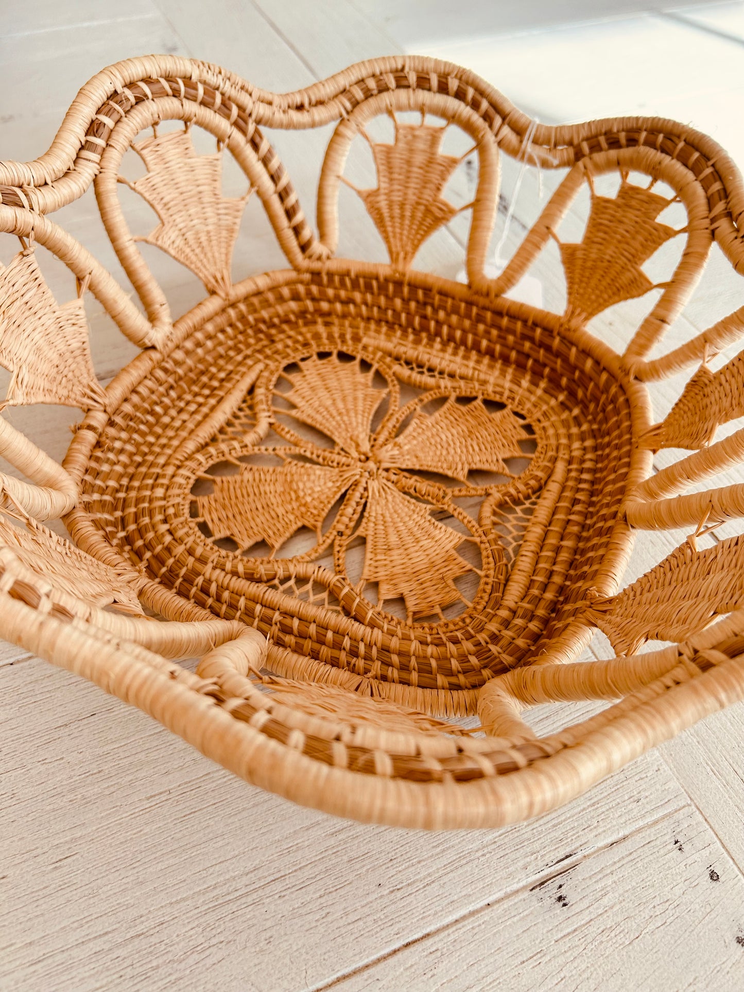 Boho Woven Basket