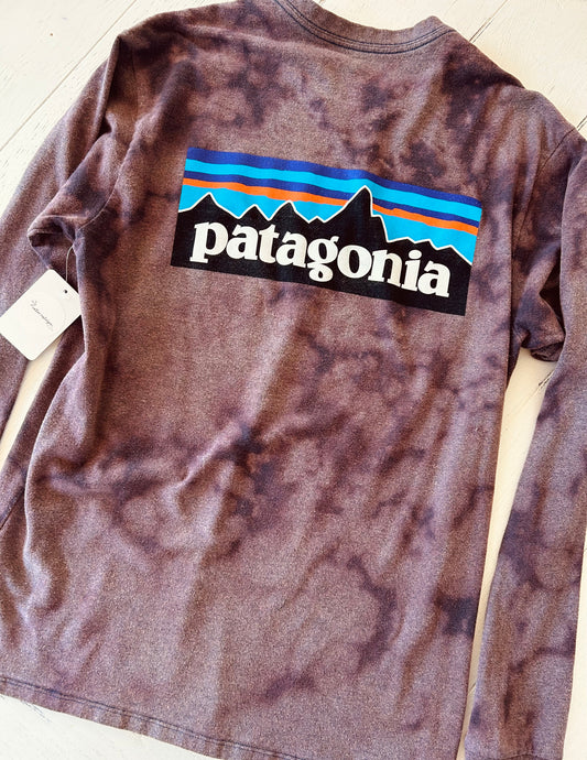 Bleach Dyed Patagonia Long Sleeve