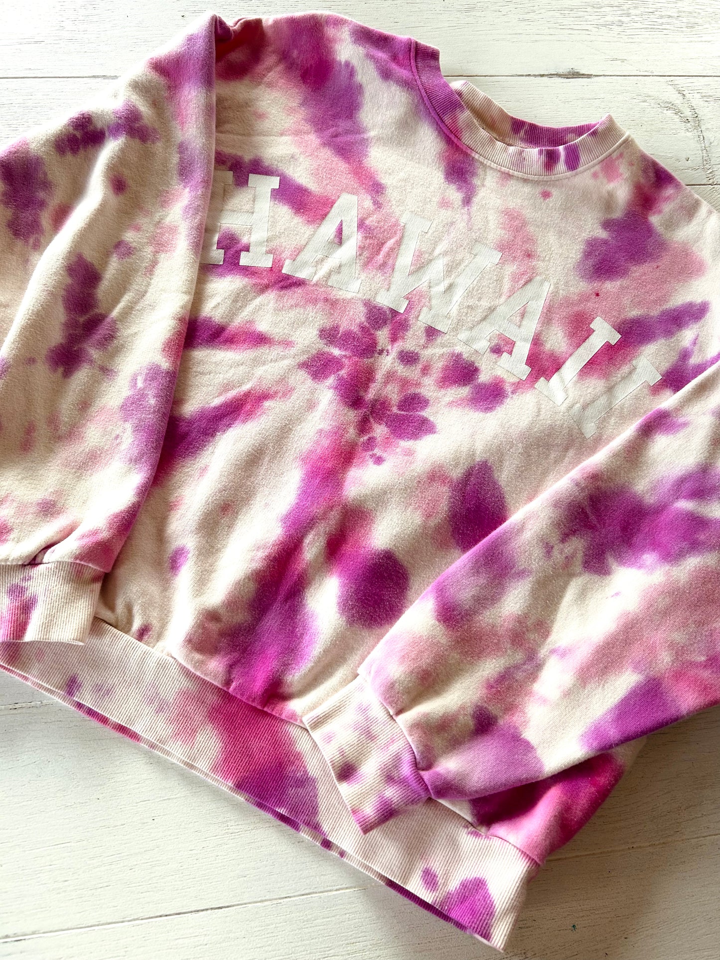 Hawaii Tie Dye Crewneck