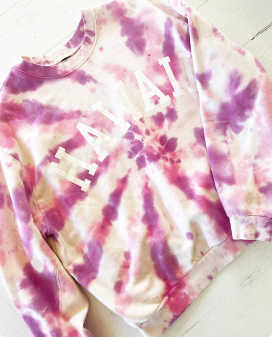 Hawaii Tie Dye Crewneck